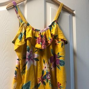 Tropical tank top